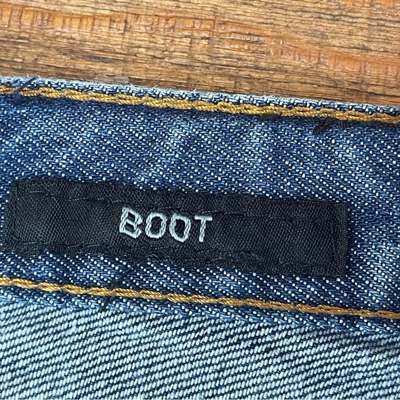 Buckle Black Jeans Men’s 30 x 32 distressed star stripe patches denim - Picture 9 of 13